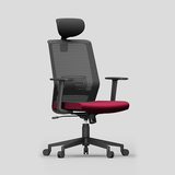 迪欧办公家具人体工程学网椅舒适透气转椅职员工会议中班椅办公椅