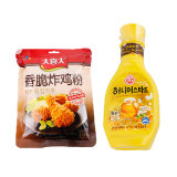 炸鸡组合 韩国进口蜂蜜芥末酱炸鸡粉韩式家用炸鸡调味料套餐包邮