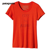PATAGONIA/巴塔哥尼亚 女款短袖T恤Free Rivers 51521