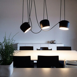 意大利Aim服装店创意咖啡厅摄影工作室时尚餐厅酒吧悬挂小鼓吊灯