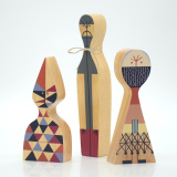 实木装饰小摆件创意个性家居工艺品摆设抽象现代公仔欧式桌面饰品