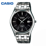 卡西欧MTH-1052D经典商务男士手表 简约时尚钢带男表石英表