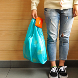 环保购物袋 帆布超大号折叠 时尚折叠包 便携购物袋 加厚杂物袋子