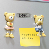 冰箱贴磁贴创意贴画韩国卡通树脂儿童可爱动物立体贴