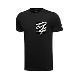 2015新款李宁CBA篮球系列 男装 常规收口短袖T恤AHSK763