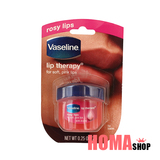 美国代购Vaseline Lip Therapy凡士林润唇膏Rosy Lips玫瑰润色 7g