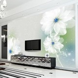 3D打印立体油画布壁画欧式客厅沙发卧室电视背景墙壁纸防水油画