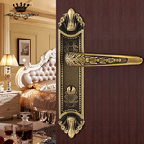 帝品全铜美式门锁室内 卧室欧式复合实木门把手入户门房门执手锁