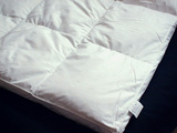 出口品牌原单150*200羽绒2合1被子*保暖床垫褥垫*白色12斤\6.0