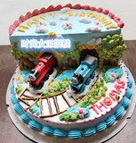 西安卡通创意托马斯蛋糕，托马斯小火车蛋糕同城配送
