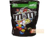 正品进口零食 德国M M's牛奶巧克力 MMS巧克力豆mms400G（黑色）