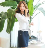 2016夏款韩版代购直发正品牌女装修身长袖魅力优雅常规薄毛呢外套