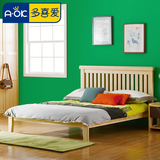 多喜爱儿童家具 进口松木现代简约单双床 1.2米男孩女孩儿童床