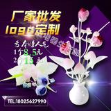 玫瑰创意花瓶 LED小夜灯 光控感应灯 节能七彩蘑菇灯 情人礼物 灯