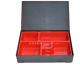耐高温密胺分格餐盒 日式便当盒 商务套餐盒 快餐盒 寿司盒 饭盒