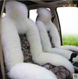 尊贵奢华 狐狸毛坐垫 冬季汽车坐垫 毛垫车垫 汽车用品高档坐垫