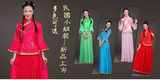 古装民国风小凤仙女小姐装古筝表演出服中式婚礼baby同款伴娘服装