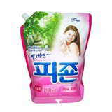 新包装 韩国进口 碧珍柔顺剂 衣物护理 2100ml 粉色 玫瑰