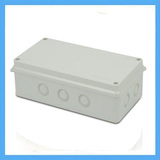 200*100*70 户外防水盒 自带孔接线盒 塑料监控电源防水盒 IP55