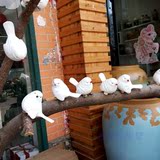 户外庭院别墅装饰摆件家居饰品客厅现代简约创意陶瓷工艺摆设鸽鸟