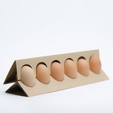 D008广州金影包装定做瓦楞纸蛋托鸡蛋内托包装盒定制创意底托印刷