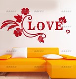 Y99love温馨水晶亚克力3d立体墙贴 客厅床头卧室墙壁房间装饰品