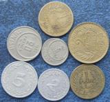 突尼斯 老旧版7枚退出流通硬币一起卖