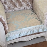 豪廷奢华欧式沙发垫 布艺防滑坐垫 沙发巾、扶手巾 高档蕾丝 美式