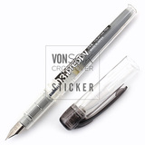 日本PLATINUM白金|PPQ-200|Preppy学生钢笔|透明杆多彩万年钢笔