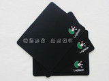 罗技小布垫 Logitech鼠标垫 黑色 笔记本电脑鼠标垫 柔软舒适耐用