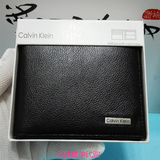 Q日本代购Calvin Klein凯文克莱 CK 79215男士短款二折小牛皮钱包
