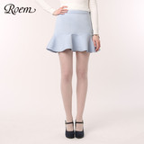 商场同款ROEM韩国罗燕15年女太空棉半身裙RCWH51103C专柜正品