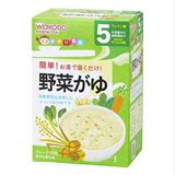 预售wakodo/和光堂 婴儿宝宝辅食多种蔬菜米糊米粉野菜粥 5个月