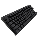 联想有线机械键盘MK100 电竞游戏键盘87键青轴黑轴26键无冲突lol