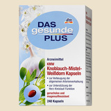 现货德国代购 Das gesunde Plus大蒜精油胶囊240粒 心脑血管保健