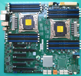 超微 X10DAI C612芯片 支持E5 2680 2699 2695 V3 双路服务器主板