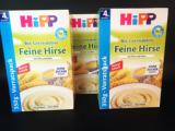 现货 德国Hipp喜宝天然有机免敏 小米纯米粉4月+ 350g/盒