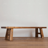 特价包邮古朴年代老榆木鞋凳简约穿鞋凳实木换鞋凳长条矮凳床尾凳
