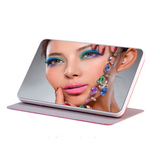 女生化妆盒镜子创意便携充电宝 安全冲电移动电源10000毫安包邮