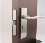 门锁室内卧室房门锁欧式木门锁简约门把手实木门锁锁具换锁配件