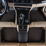 比亚迪S6汽车脚垫BYDs7专车专用双层丝圈全大包围真皮脚垫防水