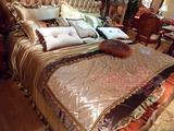 欧式法式奢华高档样板房床品多件套装样板间床上用品十二件套别墅