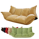日式简约多功能懒人沙发可折叠时尚地板沙发阳台休闲单人小沙发椅