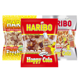 德国原装进口零食 Haribo哈瑞宝 可乐味软糖组合 共3包糖果