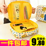 旅行洗漱包防水化妆包袋可爱小号女士韩国便携化妆品收纳包大容量