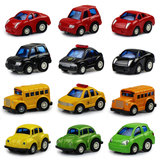 儿童回力车合金套装小孩小汽车玩具宝宝车1-2-3岁三四5-6周半男童