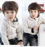 韩版男宝宝假发 男儿童卷发 短发 头套 自然色小男孩男发包邮