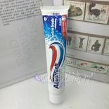 香港代购美国Aquafresh/家护牙膏三色三效牙膏 清凉薄荷 158.7g