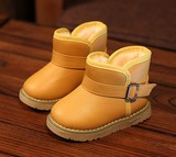 2015冬款冬季男童女童儿童鞋运动鞋宝宝保暖中筒鞋防水跑步鞋外贸