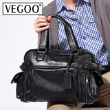 VEGOO/魅各韩版男包时尚休闲包单肩包斜挎包手提包旅行包男士包包